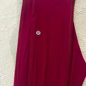 Lululemon Women's Burgundy Leggings